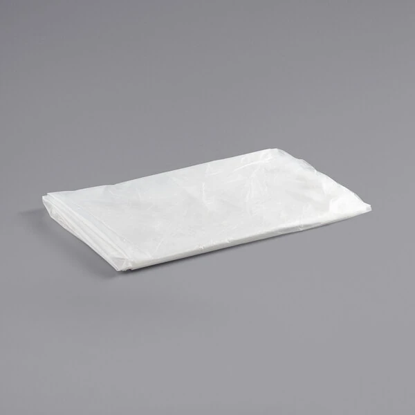 Lavex 106" x 45" 3 Mil LDPE Clear Furniture Bag on a Roll - 50/Roll
