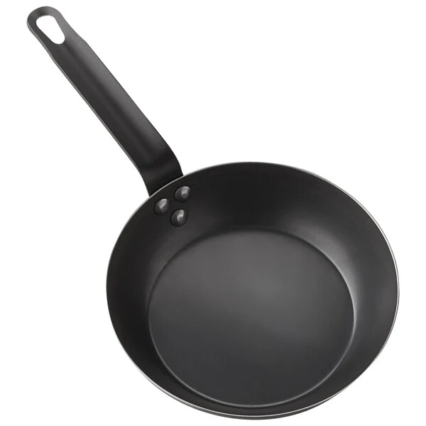 American Metalcraft 10" Black Steel Fry Pan BSFP10