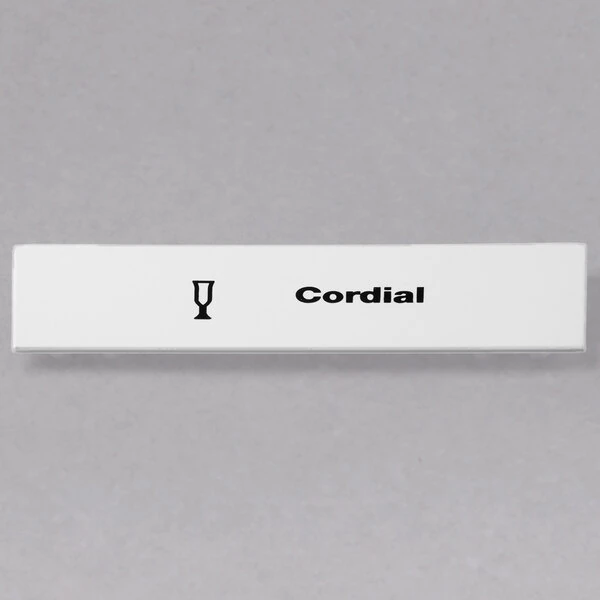 Cambro CECCO6000 Camrack Cordial Extender ID Clip - 6/Pack