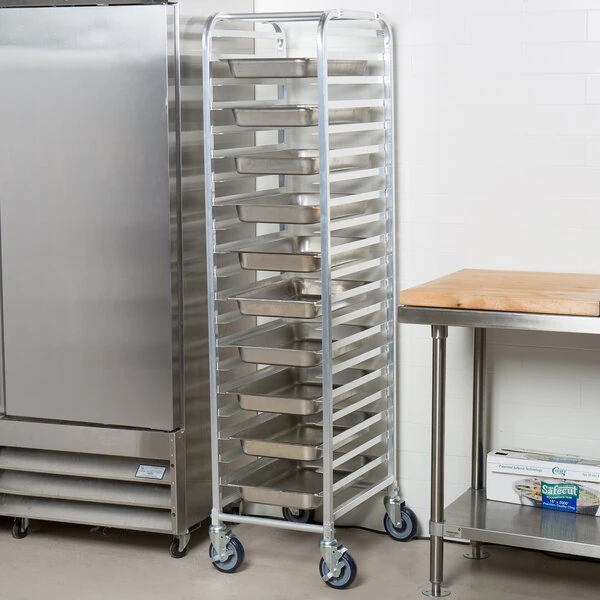 Regency 20 Pan Aluminum Steam Table Pan Rack - Assembled