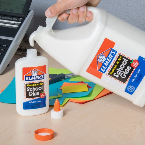 Elmer's E340 1 Gallon White Liquid School Glue