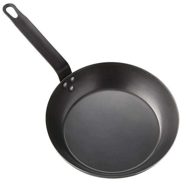 American Metalcraft 11" Black Steel Fry Pan BSFP11