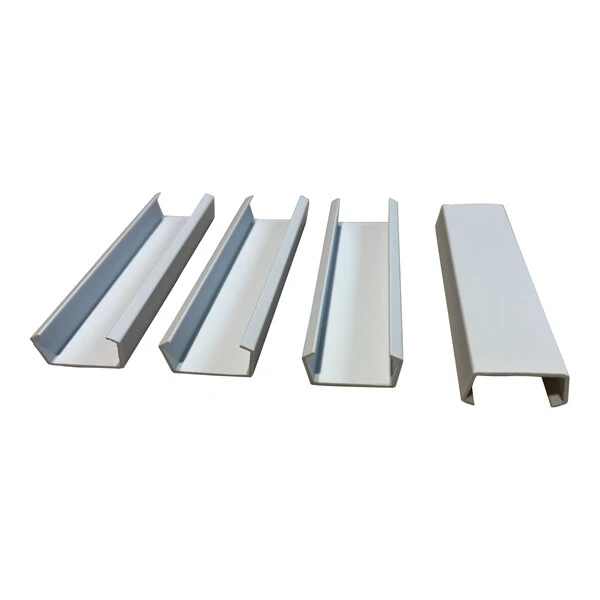 Retail Space Solutions Magna-Bar Plastic ID Channel Connectors - 4/Case