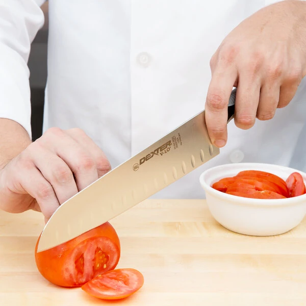 Dexter-Russell 29283 V-Lo 9" Santoku Chef Knife with Duo-Edge