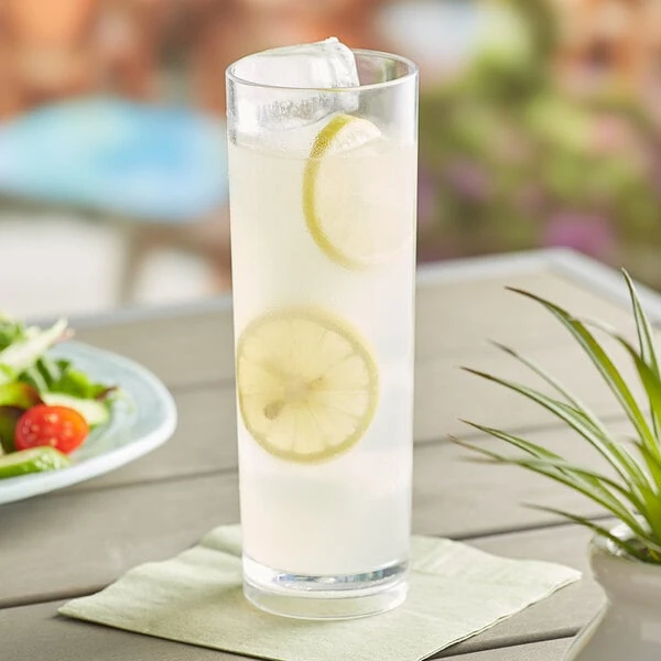Choice 13 oz. Customizable SAN Plastic Tom Collins Glass - 24/Case