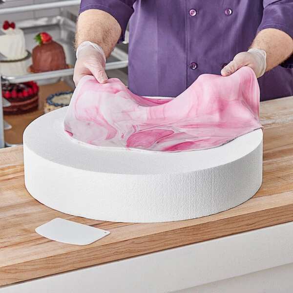 Baker's Lane 20" x 4" Foam Round Cake Dummy