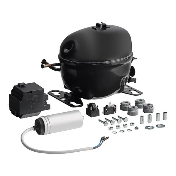 Avantco 17812362 Compressor for A-19R-HC, A-23R-G-HC, A-23R-HC, SS-1R-G-HC, SS-1R-HC, Z1-R, and Z1-R2 Series Units - 115V, R-290