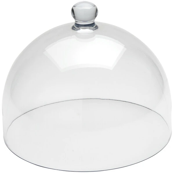 American Metalcraft Lift 11" Clear Polycarbonate Dome Cover / Cloche LFTD11