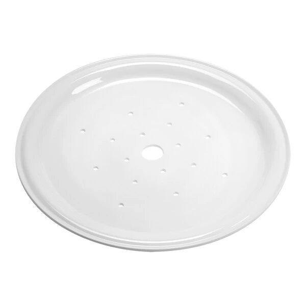 American Metalcraft 12 3/8" White Melamine Seafood Drip Tray