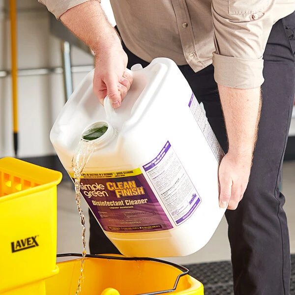 Simple Green Clean Finish 2800000100005 5 Gallon Mint Scented Disinfectant Cleaner