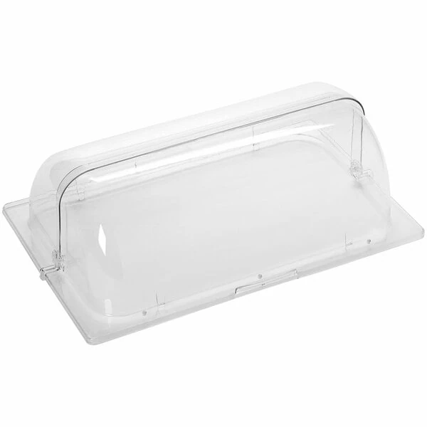 American Metalcraft 12" x 20" x 7" Full-Size Roll Top Polycarbonate Tray Cover RCR21 - 6/Case
