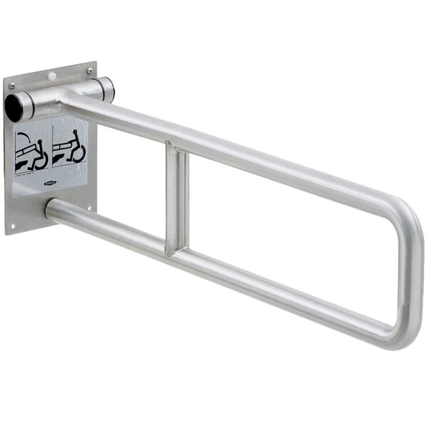 Bobrick B-4998 29" Stainless Steel Swing-Up Grab Bar