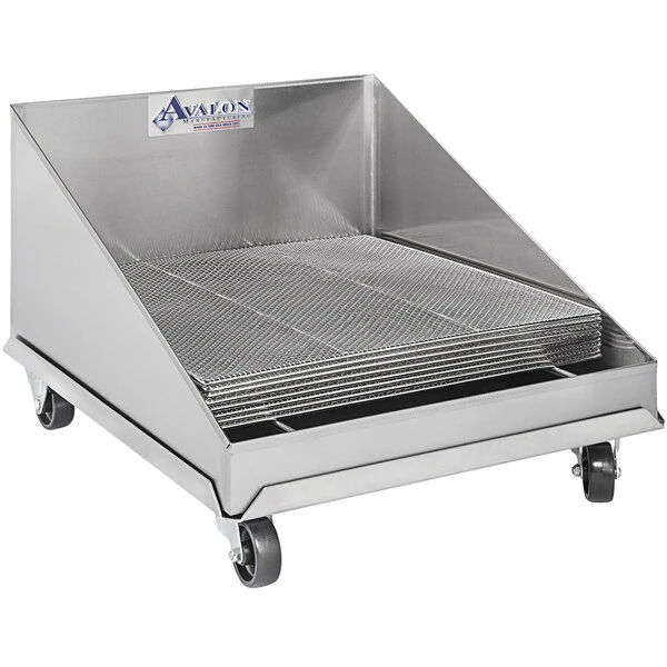 Avalon Manufacturing ASSD20 20" x 20" Stainless Steel Screen Drain