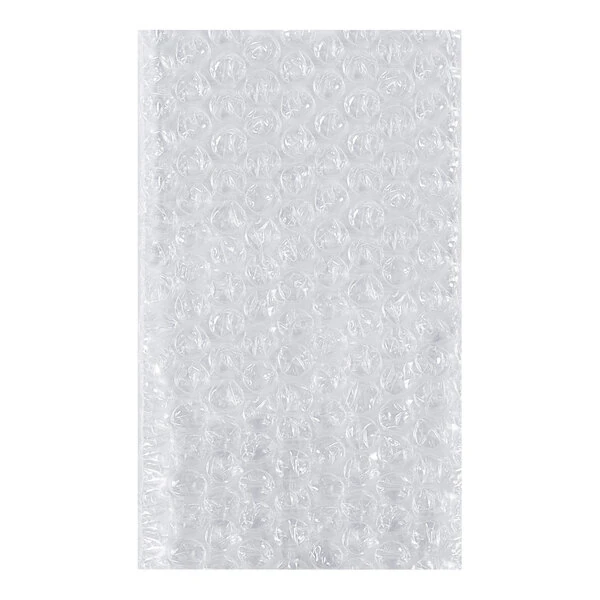 Lavex 3" x 3" Flush-Cut Open End Bubble Bag - 1,000/Case