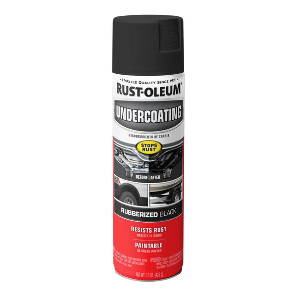 Rust-Oleum 15 oz. Black Automotive Rubberized Undercoating 248657 - 6/Case