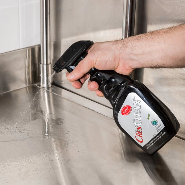 Cres Cor CC-16-6 CresClean 16 fl. oz. Aluminum / Stainless Steel / Chrome Polish - 6/Case