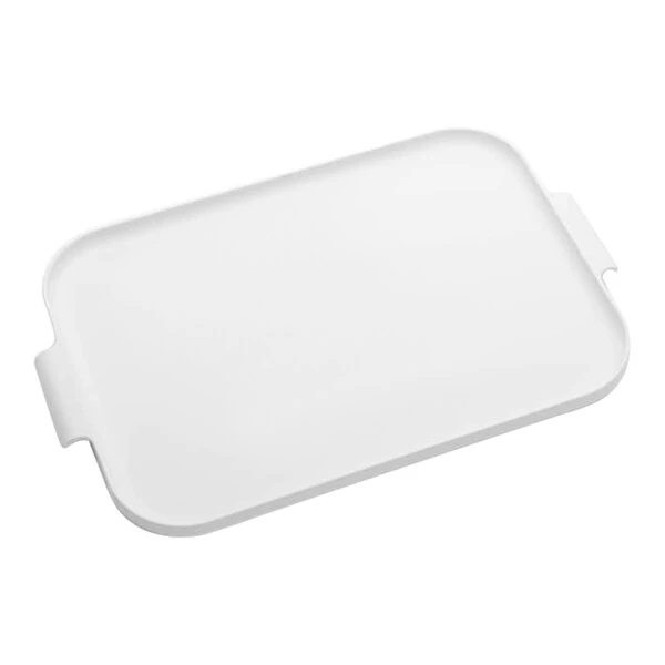 American Metalcraft 19 3/8" x 12 5/8" White Melamine Tray MTW20