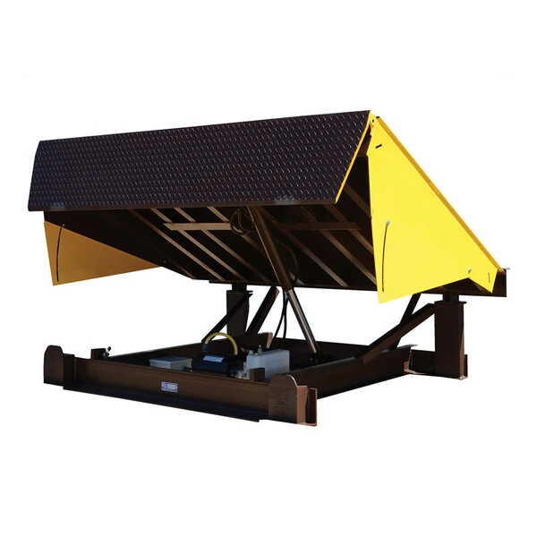 Vestil 7' x 6' Powered Hydraulic Steel Dock Leveler EH-76-20 - 20,000 lb. Capacity