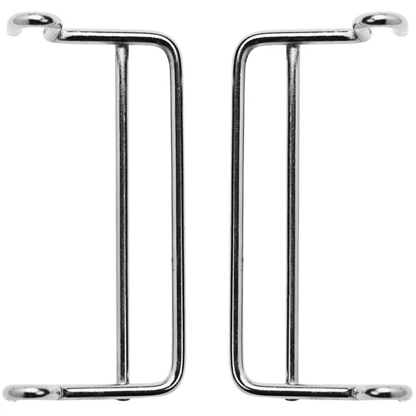 Quantum Side Stacking Ledges for 784QMB520C Wire Mesh Bin - 2/Set