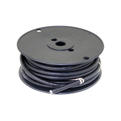AllPoints 381328 High Temperature Wire; #16 Gauge; Stranded PTFE; Black; 50' Roll