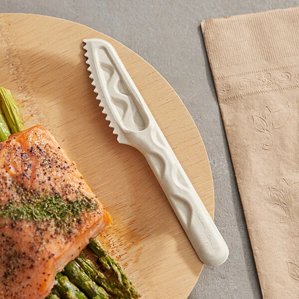 World Centric 6" Compostable Fiber Knife - 1,000/Case