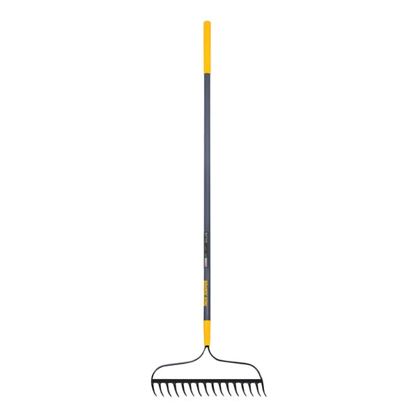 True Temper 16" Welded Bow Rake with Fiberglass Handle and Cushion End Grip 2811500
