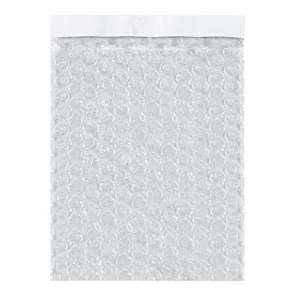 Lavex 6" x 15 1/2" Self-Seal Bubble Bag - 250/Case