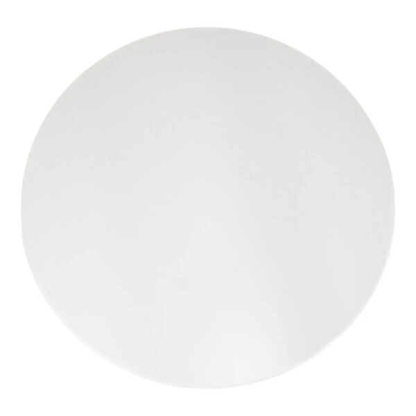 Superior Surfaces 24" Customizable Round Cabinet White Eased Edge Indoor Table Top