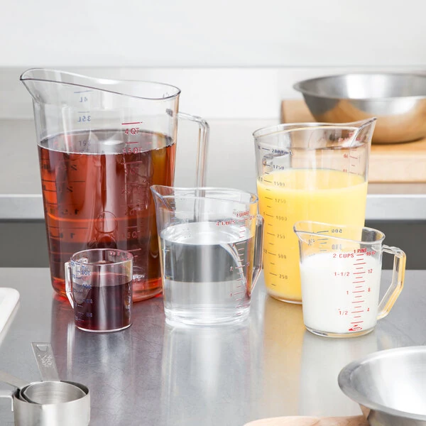 Cambro Camwear® 5-Piece Polycarbonate Measuring Cup Set