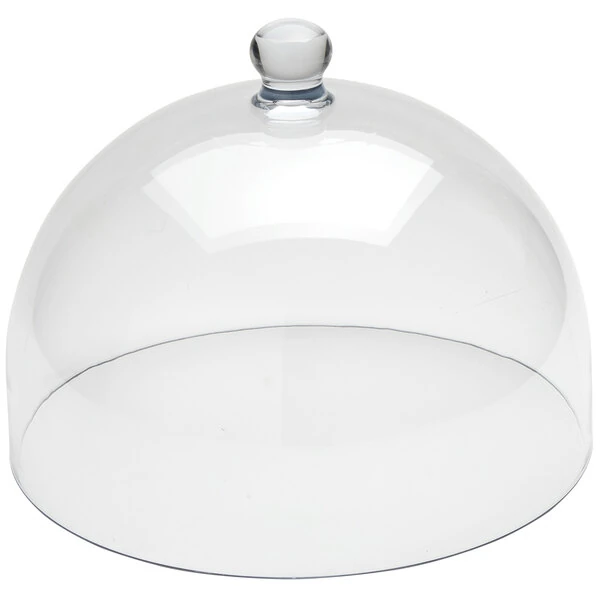 American Metalcraft Lift 12 1/8" Clear Polycarbonate Dome Cover / Cloche LFTD12