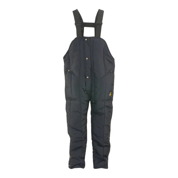 RefrigiWear Iron-Tuff Short Navy Bib Overalls 0385SNAV3XL - 3XL