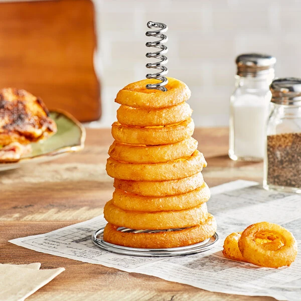 Clipper Mill by G.E.T. 4-81870 Stainless Steel 7" Onion Ring Spiral Tower