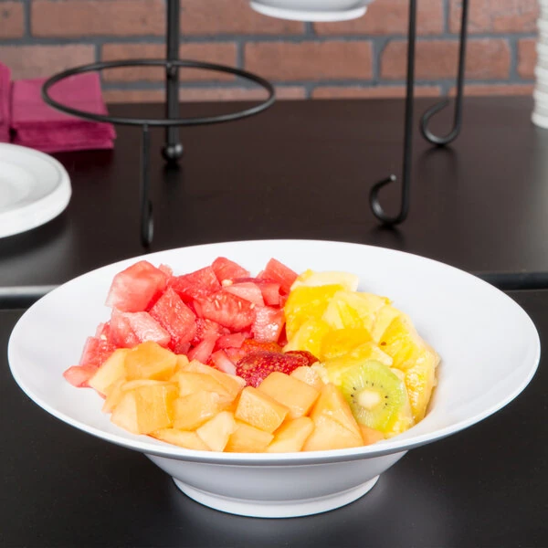 American Metalcraft MEL7 Endurance 87 oz. Round Melamine Serving Bowl