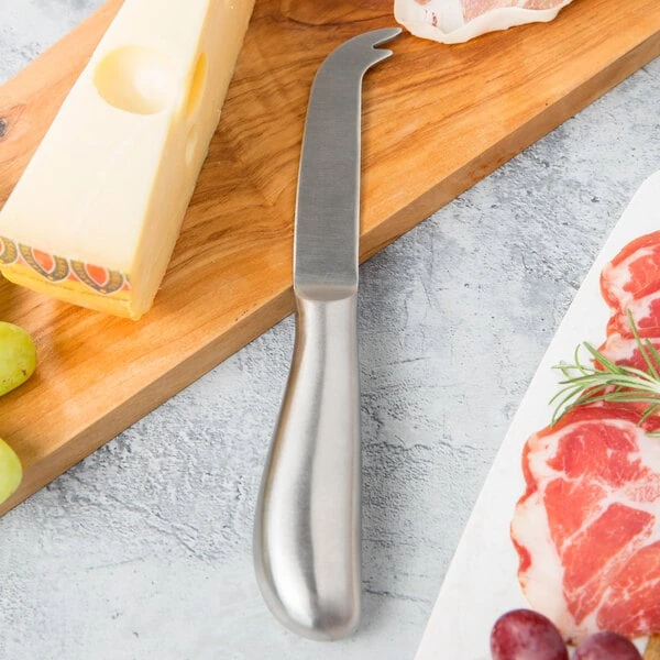 American Metalcraft CKNF3 Evolution 9" Stainless Steel Hard Cheese Cheese Knife