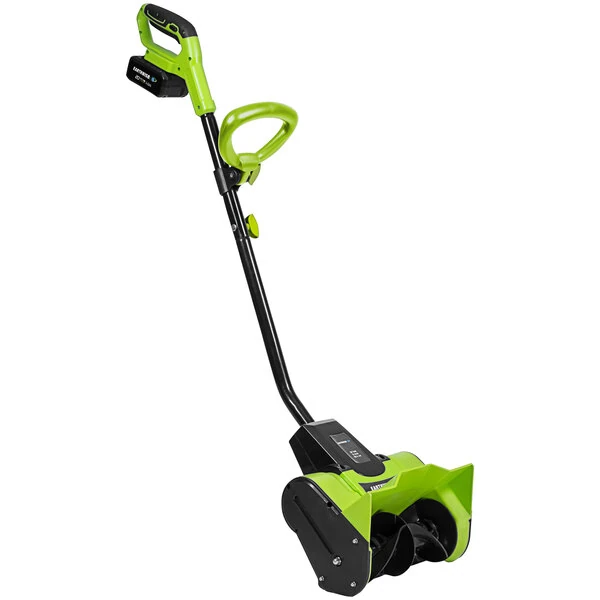 Earthwise 12" Cordless Snow Blower with 4.0 Ah Battery and Fast Charger SN70112S - 20V