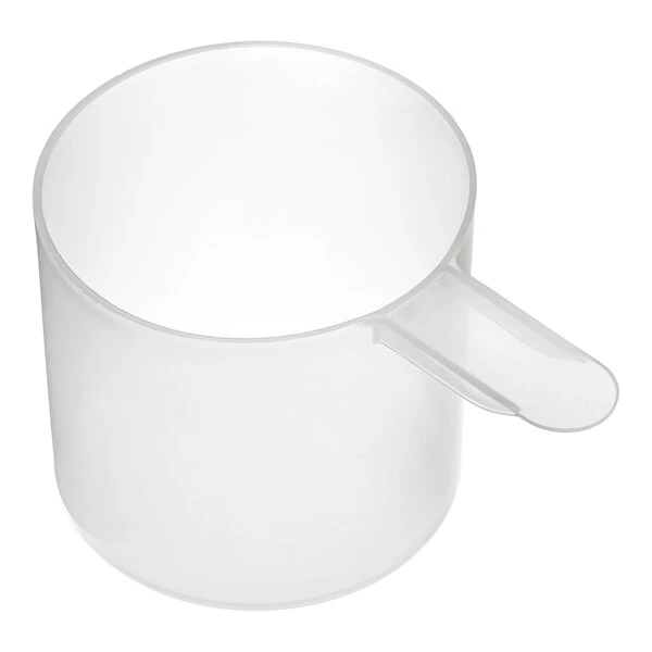 4 oz. Polypropylene Scoop with Short Handle - 300/Case