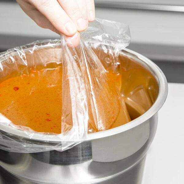 LK Packaging 4 Qt. Round PTL Pan Liner - 200/Case