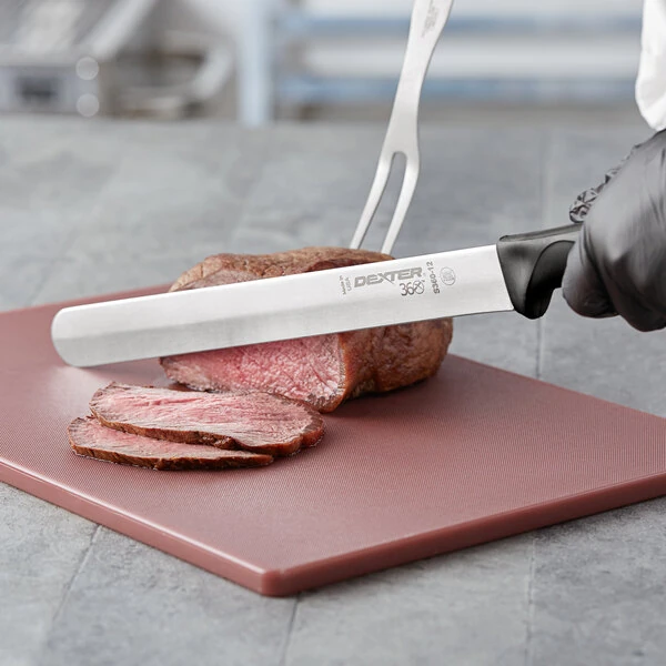 Dexter-Russell 36010 360 Series 12" Slicing Knife with Black Handle