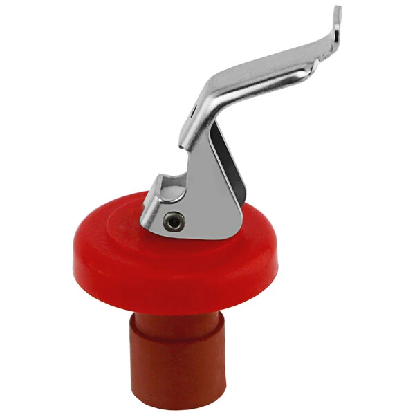 Franmara Italia Red Wine Bottle Stopper with Metal Lever 2278-20 - 10/Pack