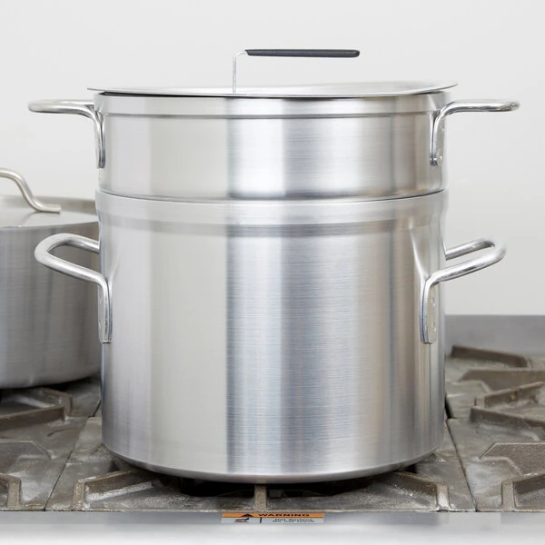 Vollrath 67708 Wear-Ever 8.5 Qt. Aluminum Double Boiler Set