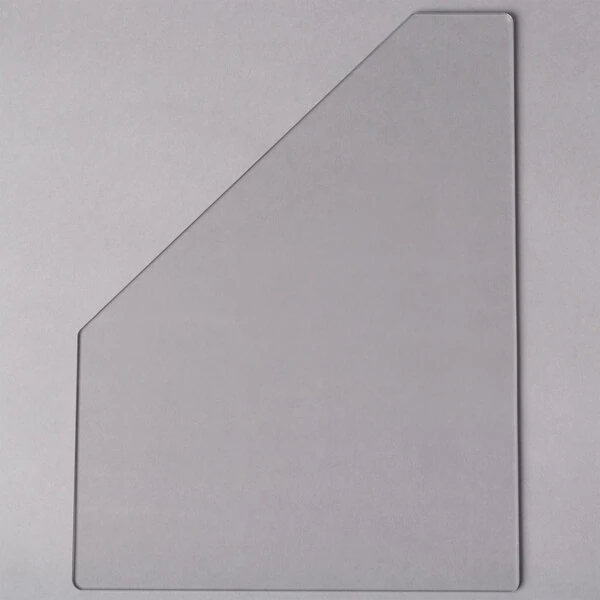 Cambro S10025 End Panel Sneeze Guard for Cambro Versa Bars