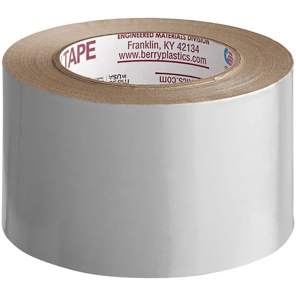 Nashua Tape 2.88" x 50 Yards 3.5 Mil Plain Foil Tape with Acrylic Adhesive 1087646