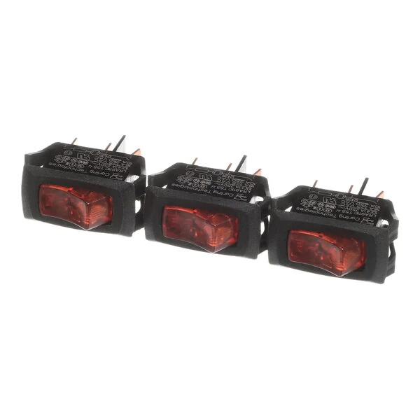 Paragon 512097 Switch, Rocker, SPDT, Lighted Amber - 3/Pack
