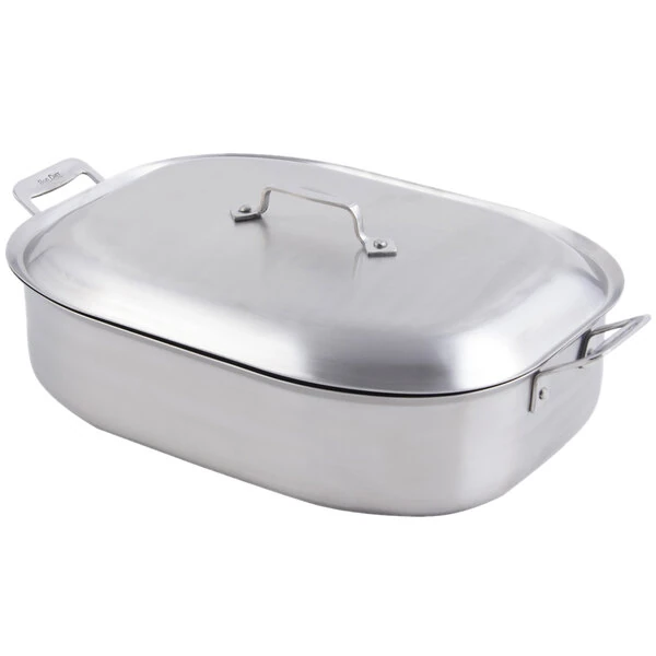 Bon Chef 60004 Cucina 7 Qt. Stainless Steel French Oven