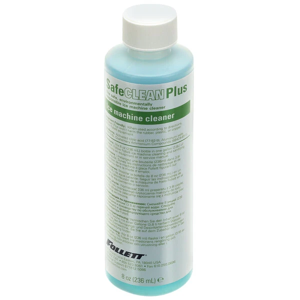 Follett 01147826 SafeCLEAN Plus 8 oz. Liquid Ice Machine Cleaner
