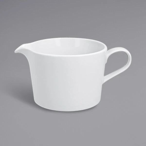 RAK Porcelain Access 5.05 oz. Porcelain Gravy Boat - 12/Case