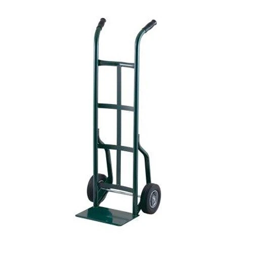 Harper 800 lb. Dual Handle Steel Hand Truck with 10" x 3 1/2" Pneumatic Wheels 20T16