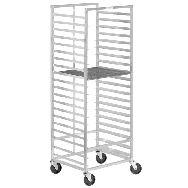Channel 547A 15 Screen End Load Donut Screen Rack - Assembled