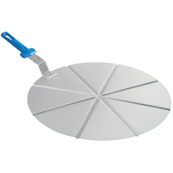 GI Metal 19" Aluminum 8 Portion Pizza Tray with Polymer Handle AC-PCPT50