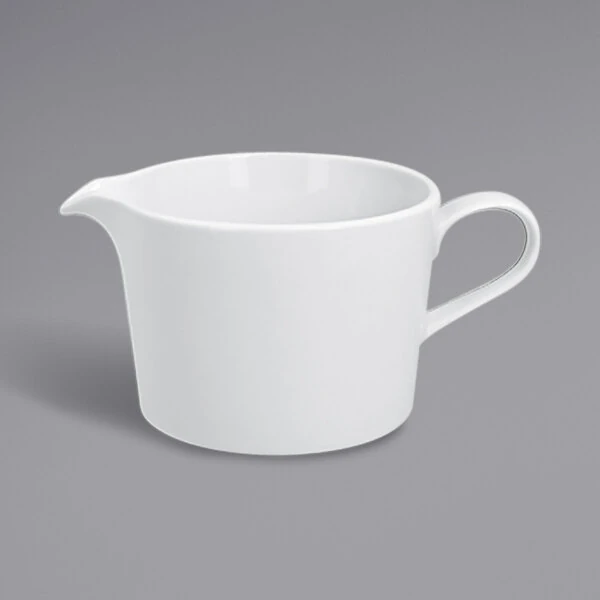 RAK Porcelain Access 8.45 oz. Porcelain Gravy Boat - 12/Case